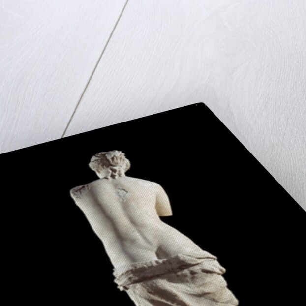 The Venus de Milo - Detail of a marble sculpture of Aphrodite by Anonymous