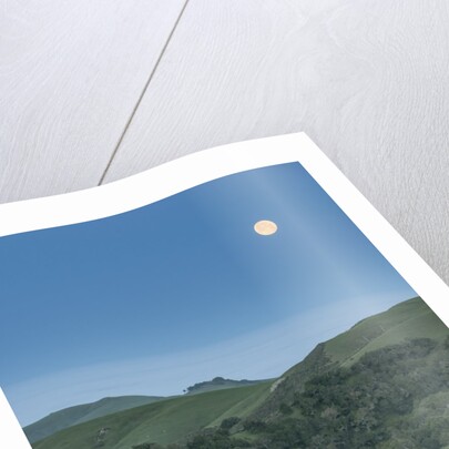 Full Moon Over the Central Coast by Anonymous