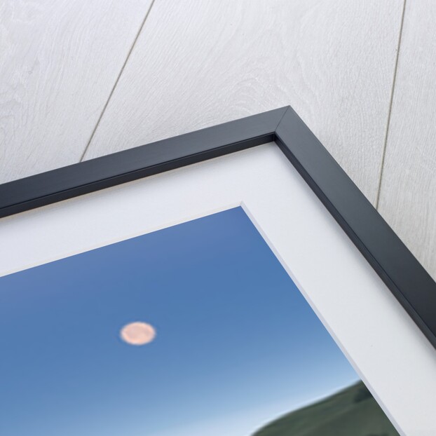 Full Moon Over the Central Coast by Anonymous