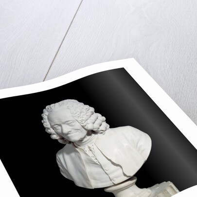 Bust of Francois Marie Arouet de Voltaire by Jean-Antoine Houdon