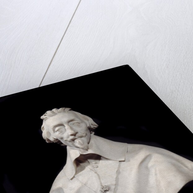 Bust of Cardinal Richelieu (1585-1642) by Gian Lorenzo Bernini