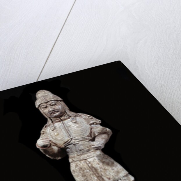 Statuette of a warrior, Tang Dynasty, 618-907 by Anonymous
