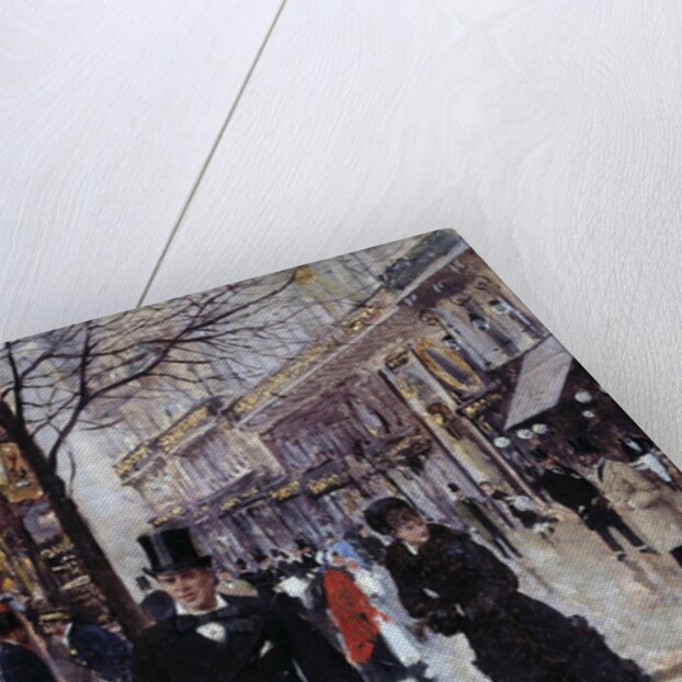 On the Boulevard by Jean Beraud