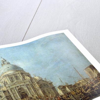 The Doge of Venice at the Festa della Salute by Francesco Guardi