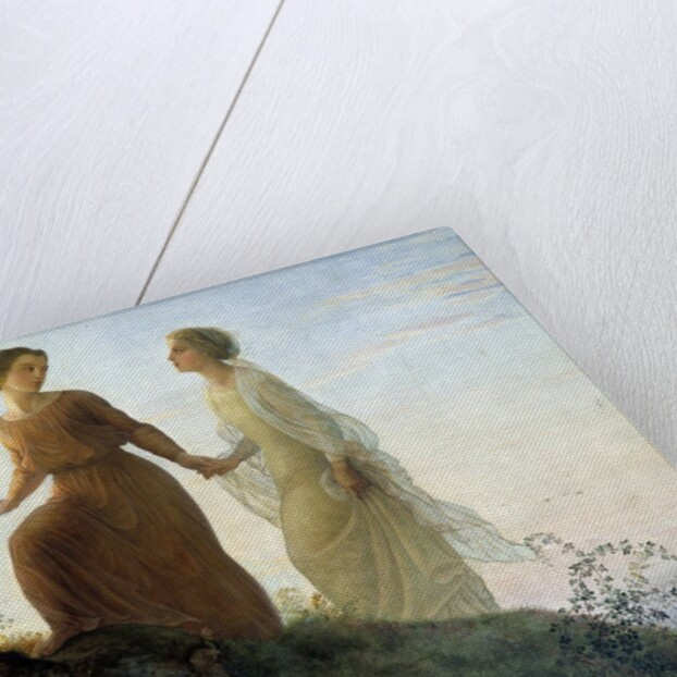 The poem of the soul: On the Mountain by Louis Janmot