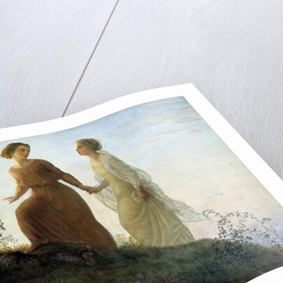 The poem of the soul: On the Mountain by Louis Janmot