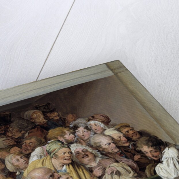 Theatre box, the day of the free performance by Louis Leopold Boilly