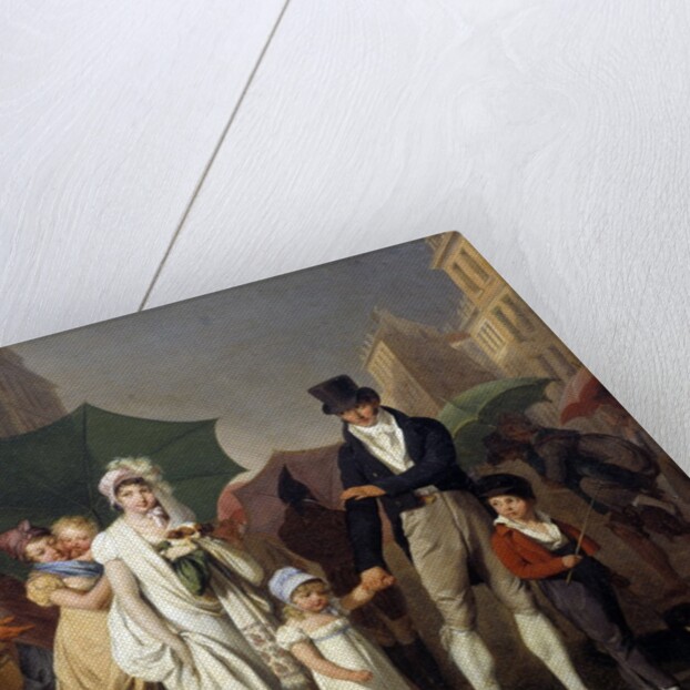 The Downpour by Louis Leopold Boilly