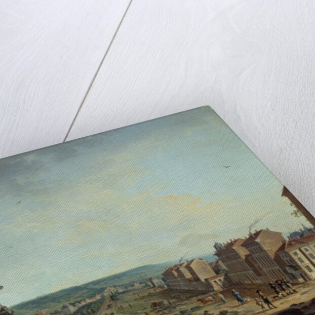 Place de Greve in Nancy by Jean Baptiste Claudot