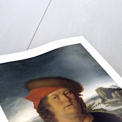 Presumed portrait of the physician Paracelsus by Anonymous