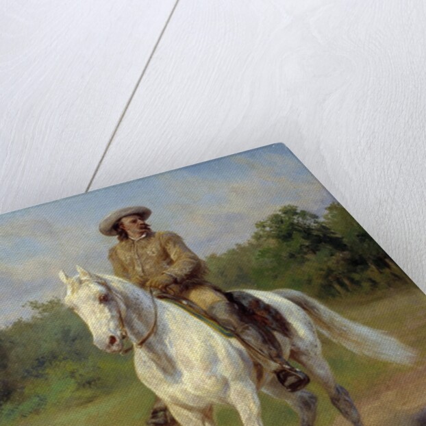 Portrait of William Frederick Cody nicknamed Buffalo Bill by Rosa Bonheur
