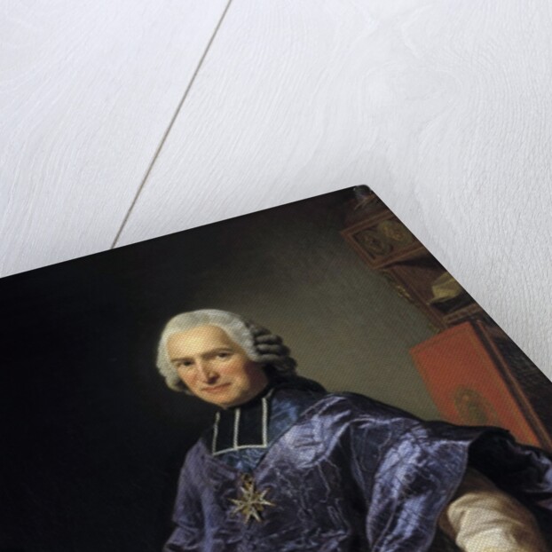Portrait of Joseph Marie Terray by Alexander Roslin