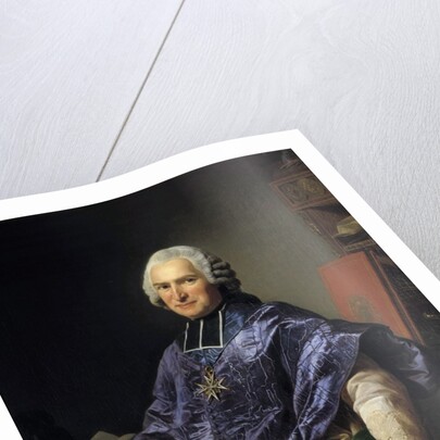 Portrait of Joseph Marie Terray by Alexander Roslin