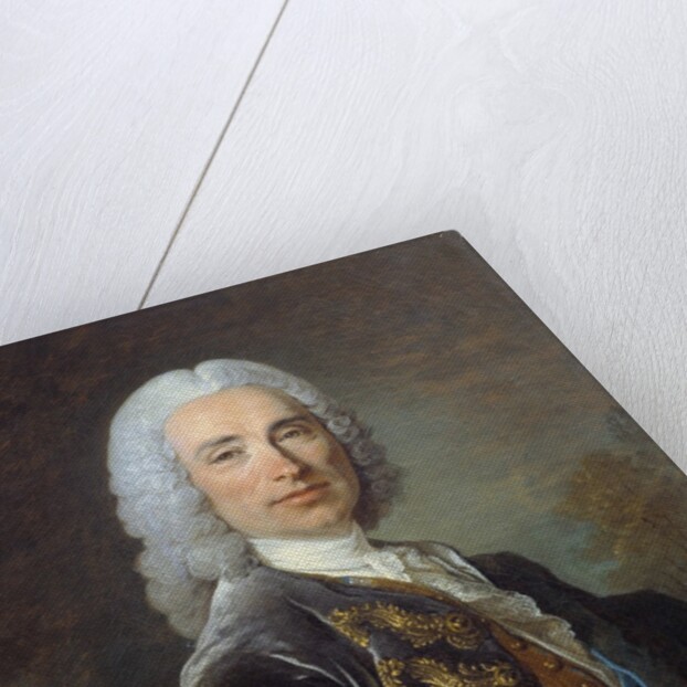 Portrait of the Marquis Nicolas de Luker by Louis Tocque