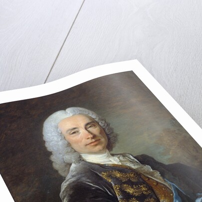 Portrait of the Marquis Nicolas de Luker by Louis Tocque
