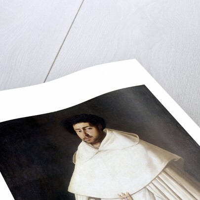 Portrait of the Mercedarian monk by Francisco de Zurbaran