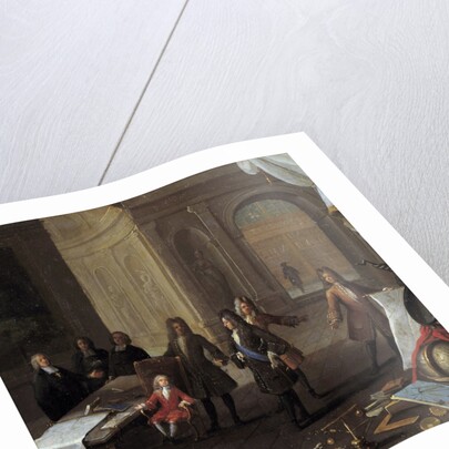 A Lesson being given to the Young Louis XV by Anonymous