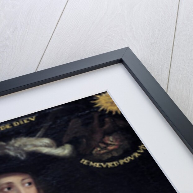 Portrait of Joan of Arc in war costume by Anonymous