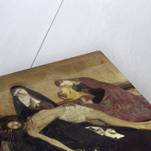 The Pieta of Villeneuve-les-Avignon by Enguerrand Quarton