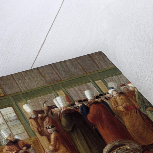 Reception of a French ambassador by the Great Vizir in Constantinople by Antoine de Favray