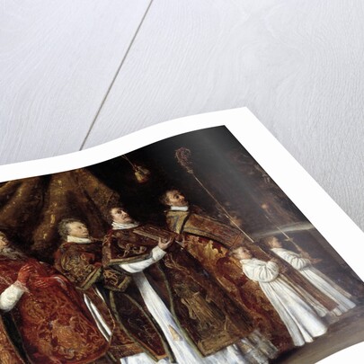 The Pontifical Mass by Antoine Le Nain
