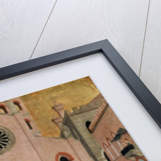 St Vincent Ferrer preaching before a Pope by Bartolomeo degli Erri