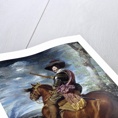 Gaspar de Guzman, Count-Duke of Olivares, on Horseback by Diego Velazquez