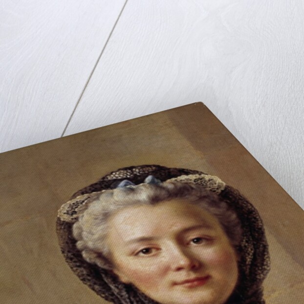 Portrait of Madame Drouais by Francois Hubert Drouais