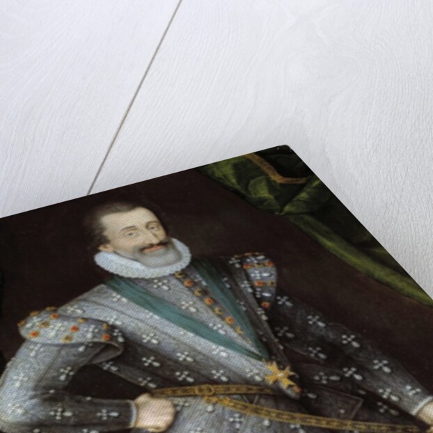 Portrait of Henry IV, King of France by Anonymous