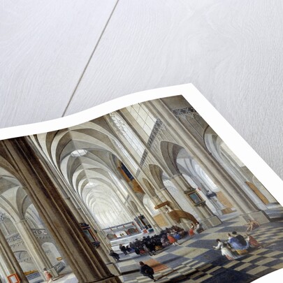 Interior of Antwerp cathedral by Peeter Neefs the Elder