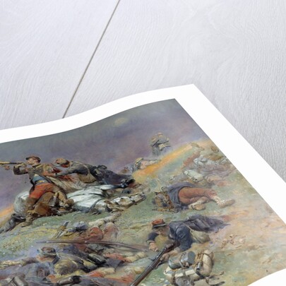 Death of Commandant Berbegier at the battle of Saint-Privat by Edouard Detaille