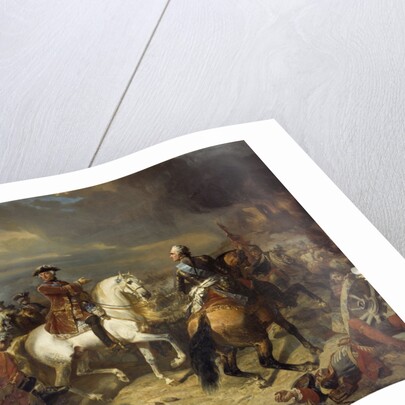 The Battle of Lauffeld by Louis Charles Auguste Couder