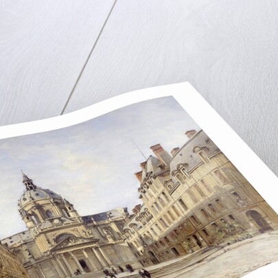 The courtyard of the Old Sorbonne by Emmanuel Lansyer