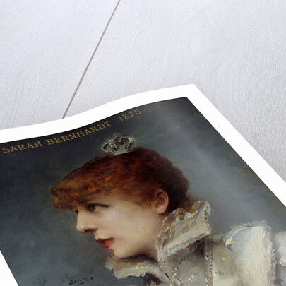 Portrait of Sarah Bernhardt by Louise Abbema