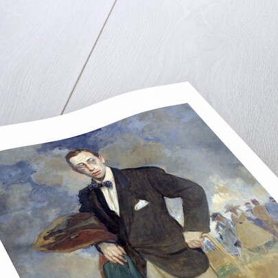 Portrait of Igor Stravinsky by Jacques-Emile Blanche