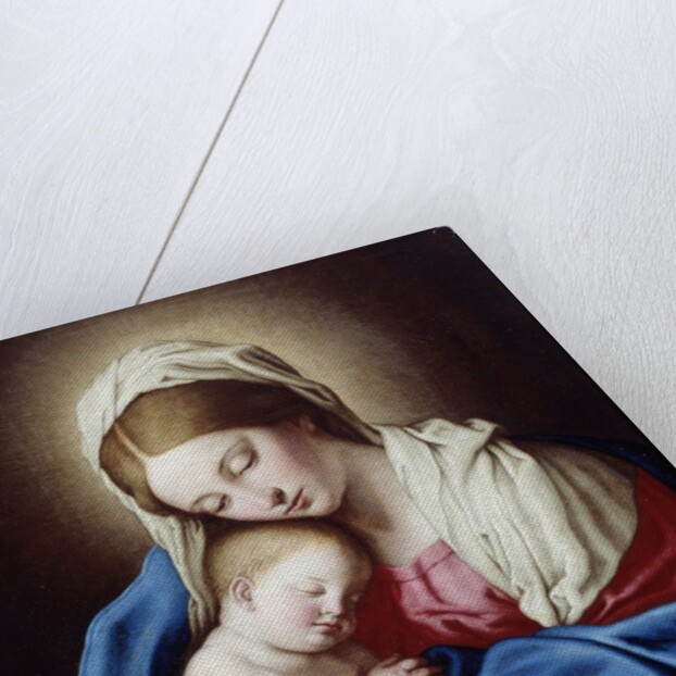 Sleep of the Child Jesus by Sassoferrato