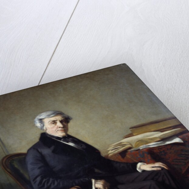 Portrait of Jules Michelet by Thomas Couture