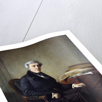 Portrait of Jules Michelet by Thomas Couture