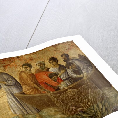 The Apparition on the Lake of Tiberiade by Duccio di Buoninsegna