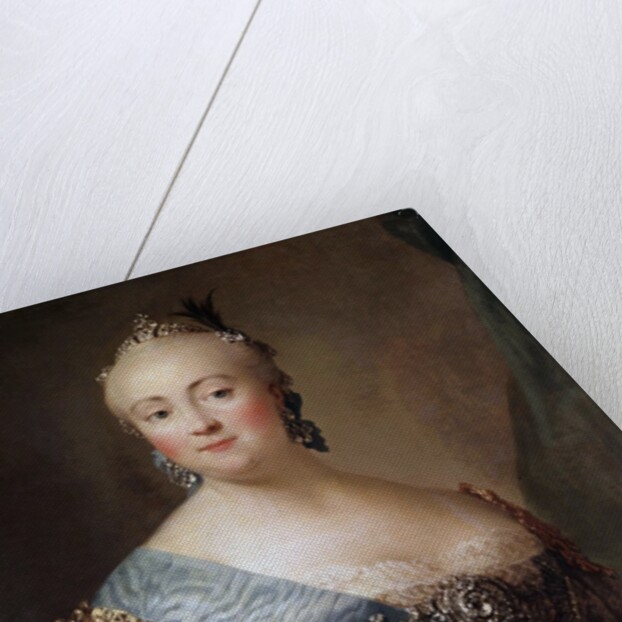 Portrait of Elizabeth Petrovna by Alexander Roslin