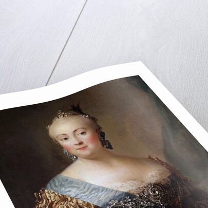 Portrait of Elizabeth Petrovna by Alexander Roslin