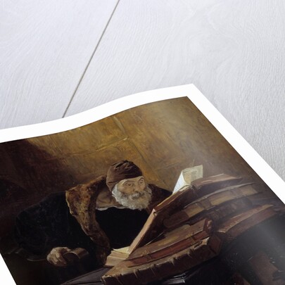 The old scientist by Jean Paul Laurens