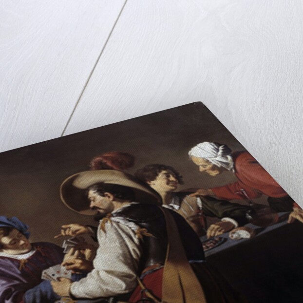 The cards players by Theodore Rombouts