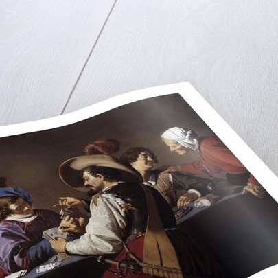 The cards players by Theodore Rombouts