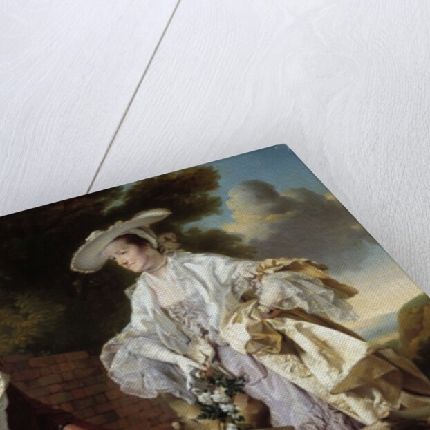 Portrait of Peter Perez Burdett and his wife Hannah by Joseph Wright of Derby