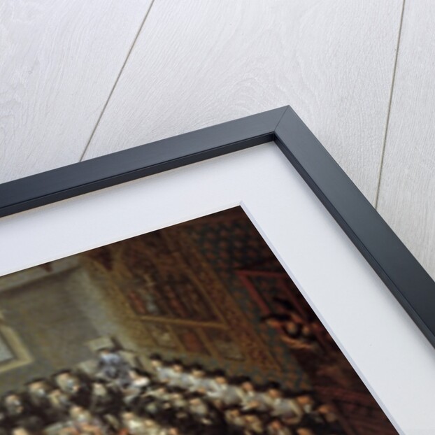 Bed of Justice Held by Louis XV at the Parlement de Paris in 1715 by Louis Michel Dumesnil