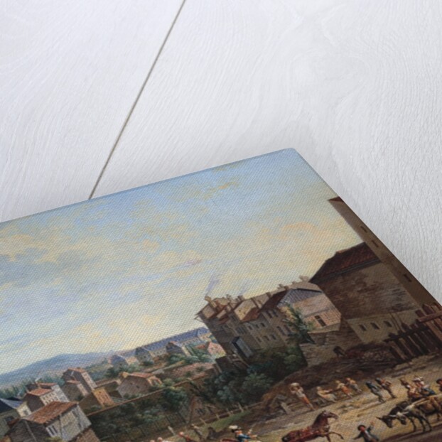 Michottes Bastion in Nancy by Jean Baptiste Claudot