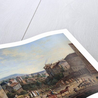 Michottes Bastion in Nancy by Jean Baptiste Claudot