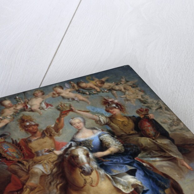 Portrait of Maria Theresa of Austria by Francois Eisen