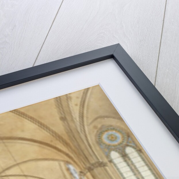Interior of the Notre Dame Cathedral in Paris during the coronation of Napoleon I by Anonymous